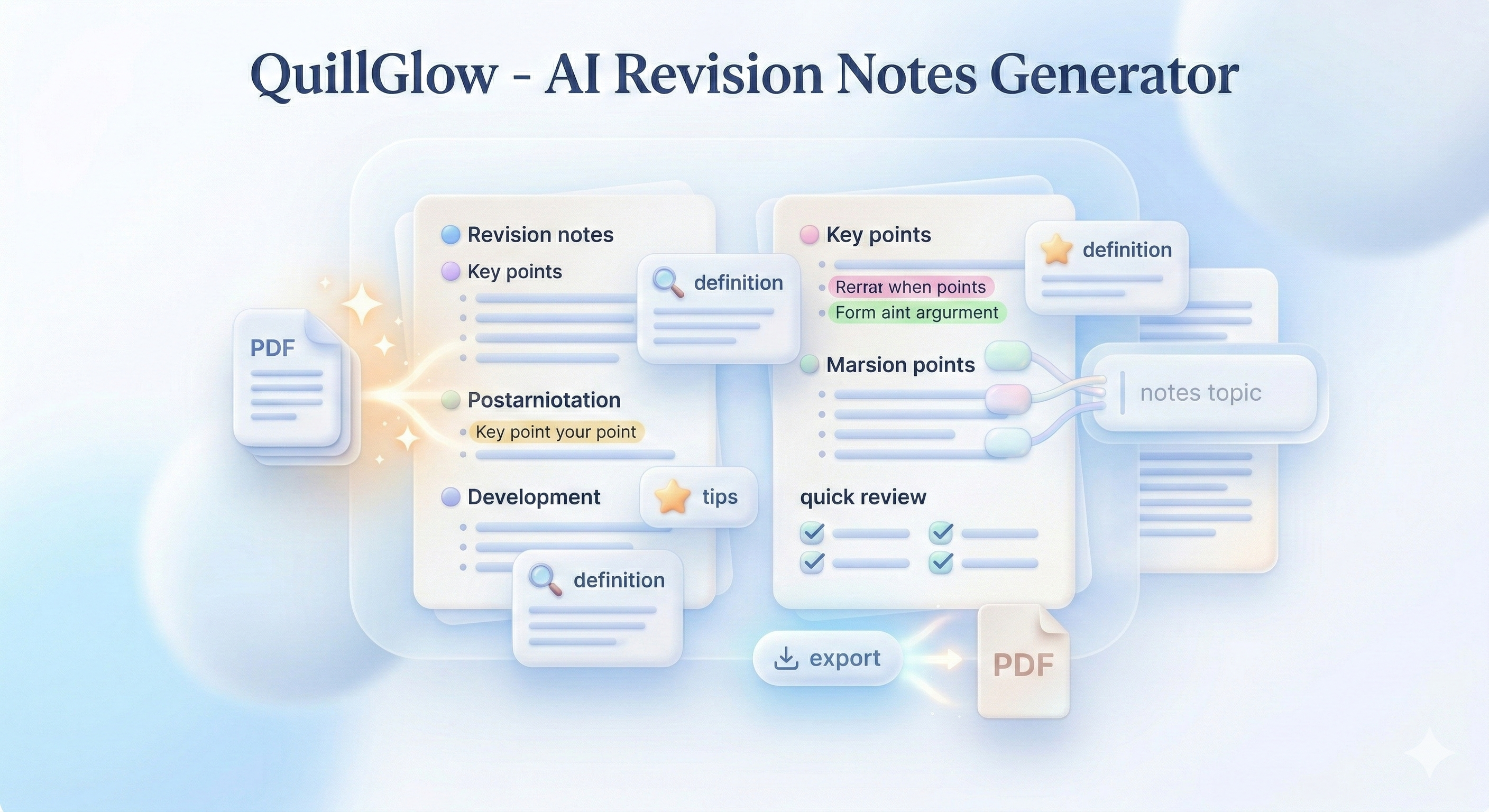 AI Revision Notes Generator